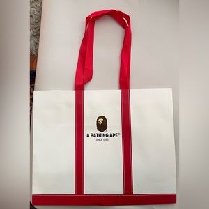 BATHING APE PAPER BAG❤️